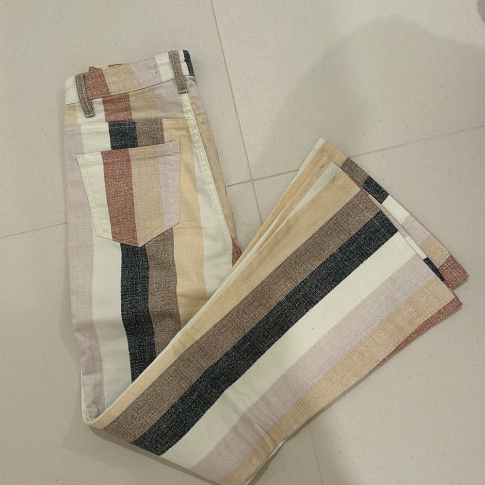 Forever21 Striped Jeans